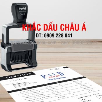 Khắc con dấu ngày tháng năm giá rẻ