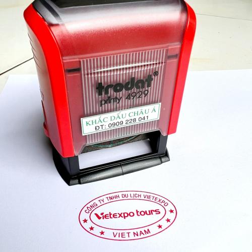 Con Dấu elip - Oval Công Ty