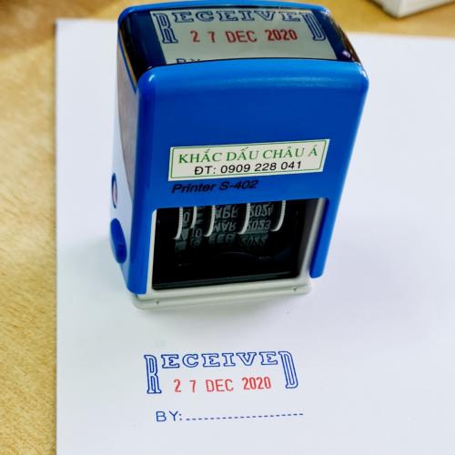 con dấu received