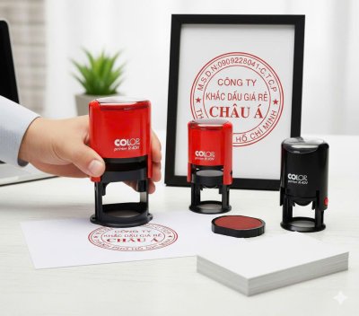 Con Dấu Tròn Công Ty Cổ Phần