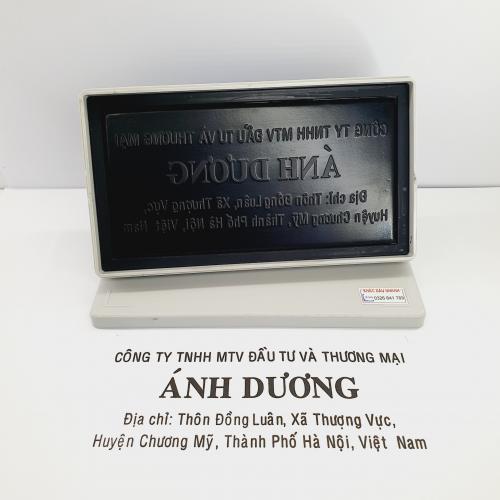 Con Dấu In Trên Thung Giấy Carton