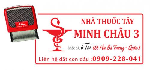 Con Dấu Vuông Nhà Thuốc Tây