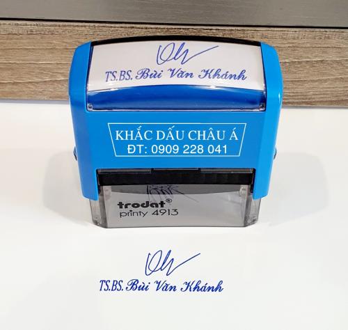 Dấu chữ ký có tên