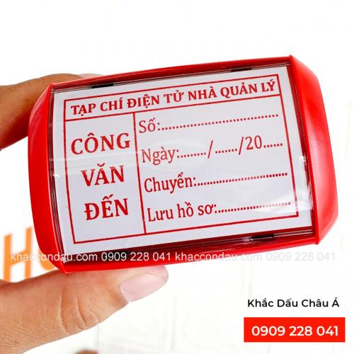 Khắc Con Dấu Công Văn Đến
