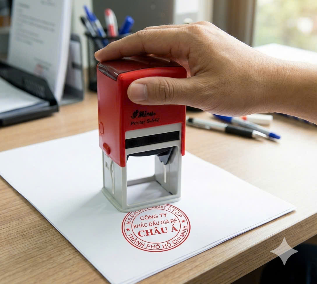 khắc dấu tròn giá tốt nhất