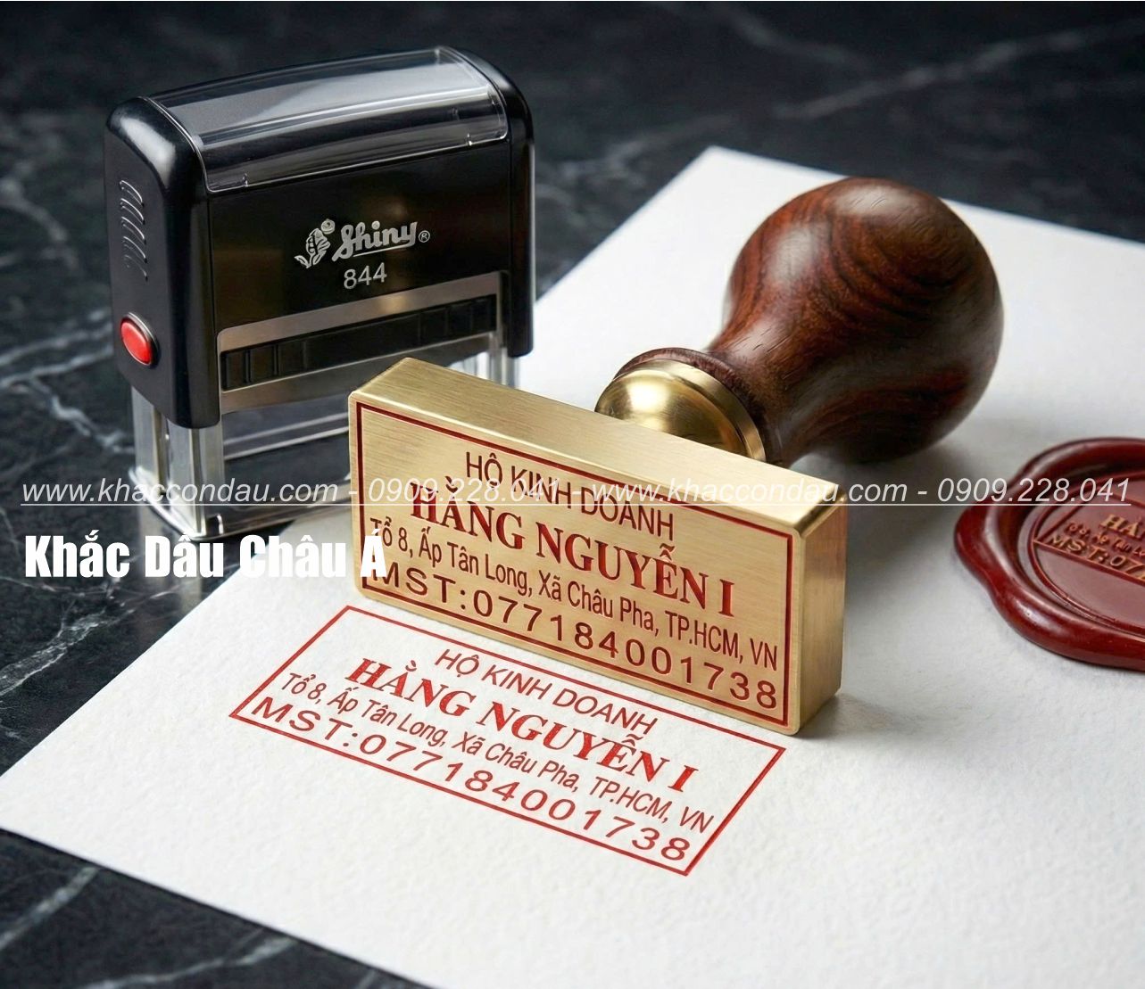 khắc dấu châu á