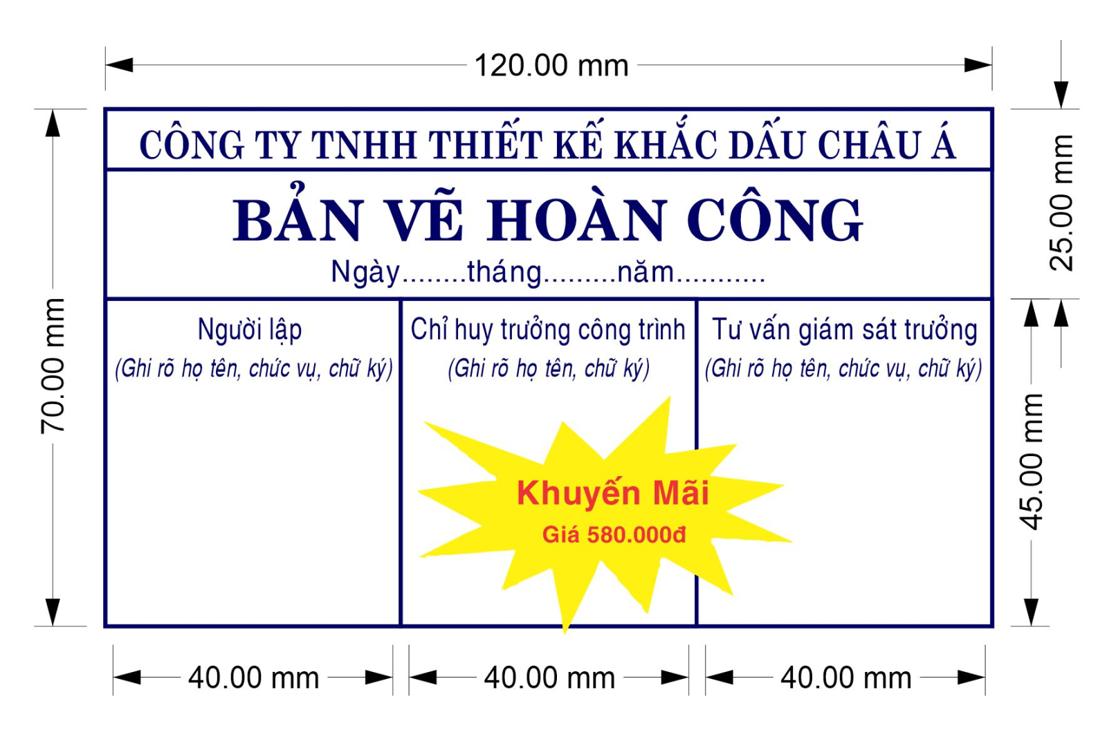 mẫu dấu hoàn công mới nhất